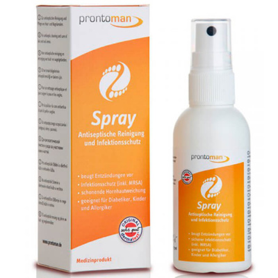 Prontoman Spray, Размягчающий спрей для ног (75 мл)