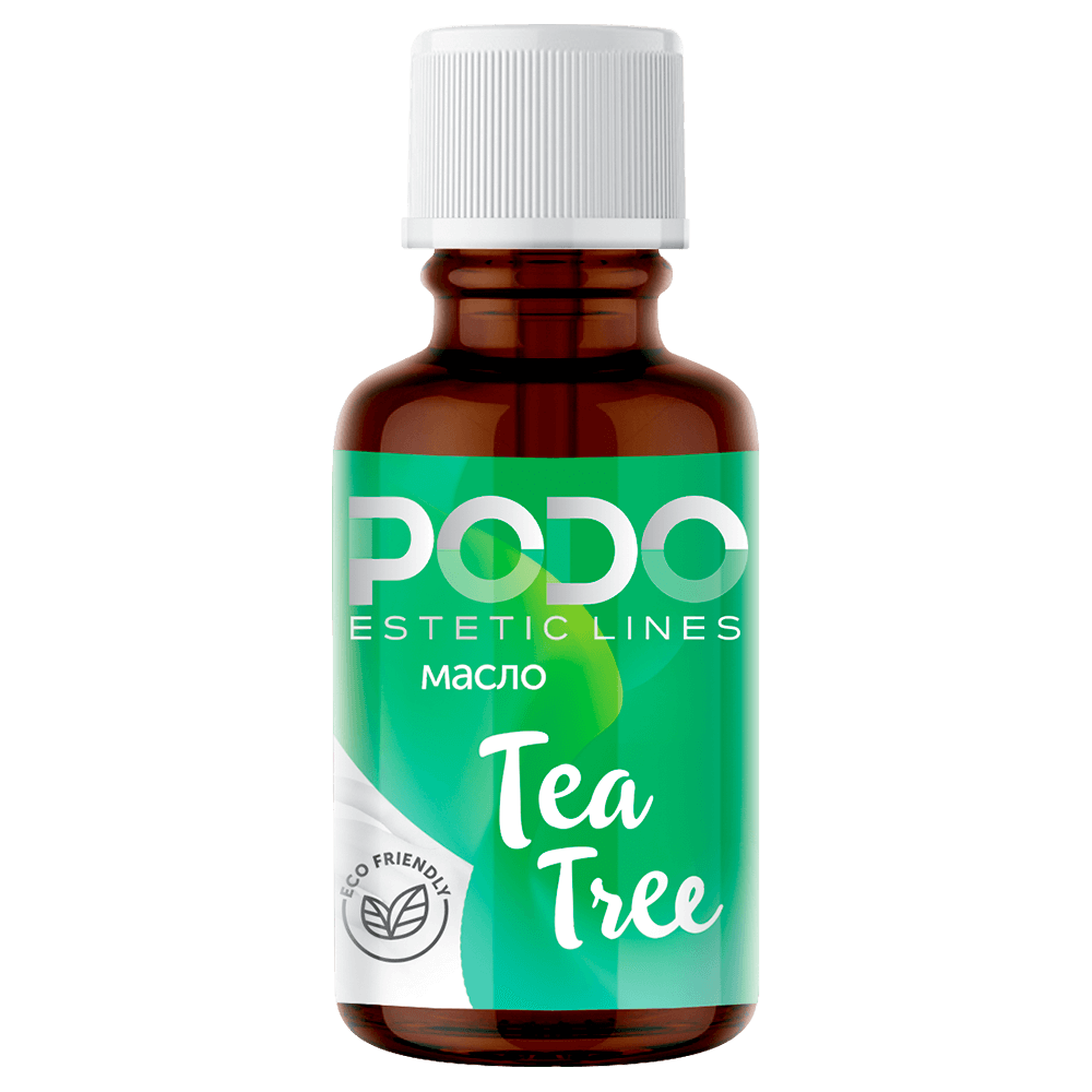 Масло чайного дерева Podo lines натуральное эфирное от грибка  .