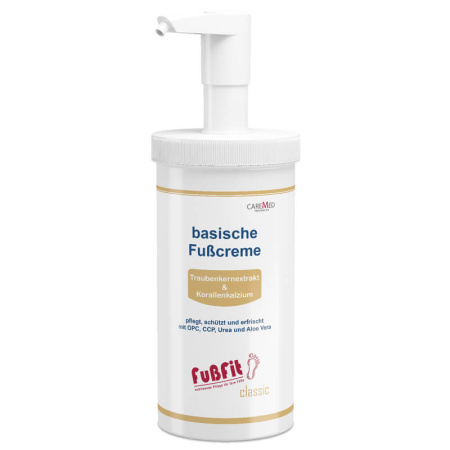 Крем увлажняющий для стоп и голени CareMed FußFit - basische Fußcreme pH-Wert 8.0 (450 мл)