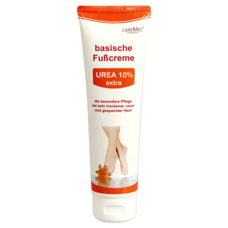Крем для ног увлажняющий CareMed UREA 10% extra - basische Fußcreme (150 мл)