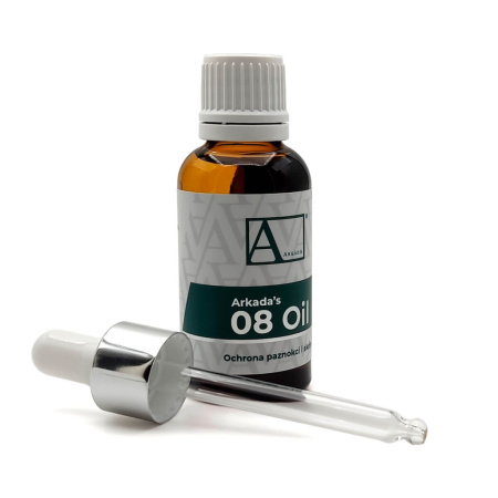 Arkada 08 Oil, Защитная жидкость для кожи и ногтей 8 масел (30 мл)